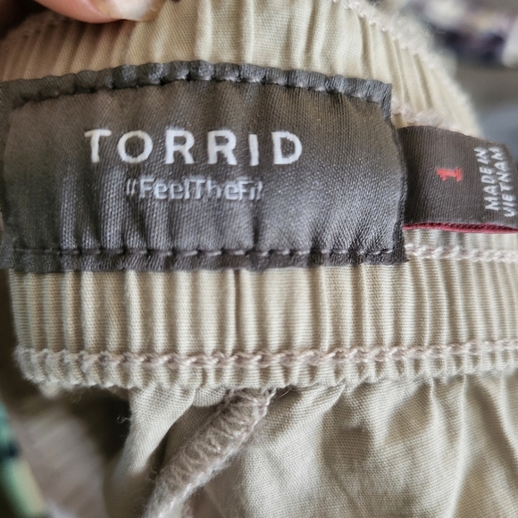 NWT $50 98% Cotton Torrid Poplin Yacht Shorts Size 1 (US‎ 14/16) (Flaw) - Picture 4 of 8